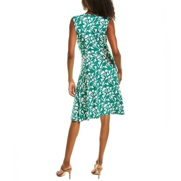 Leota Aneeka Knit Faux Wrap Dress - Picture 2 of 13